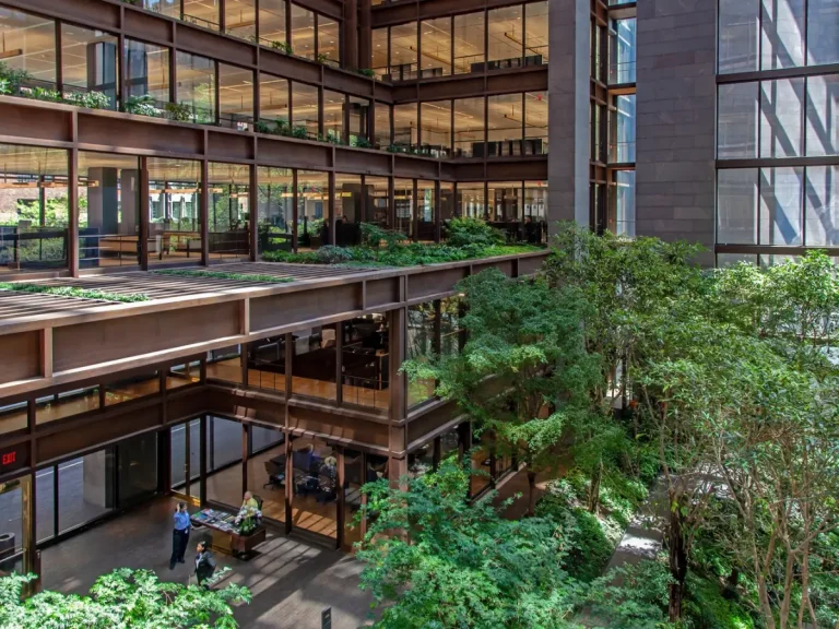 Contemporary landscape architecture design blending natural elements and built structures to create harmonious outdoor spaces.