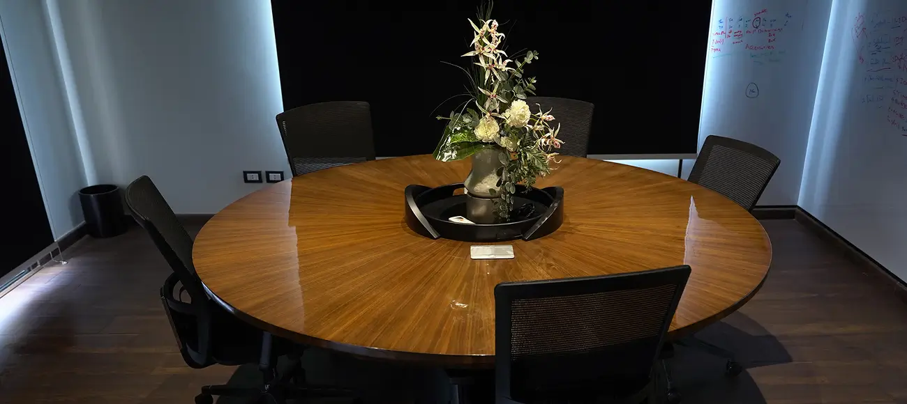 Executive office design showcasing CEO office interior design by SKETCHURE