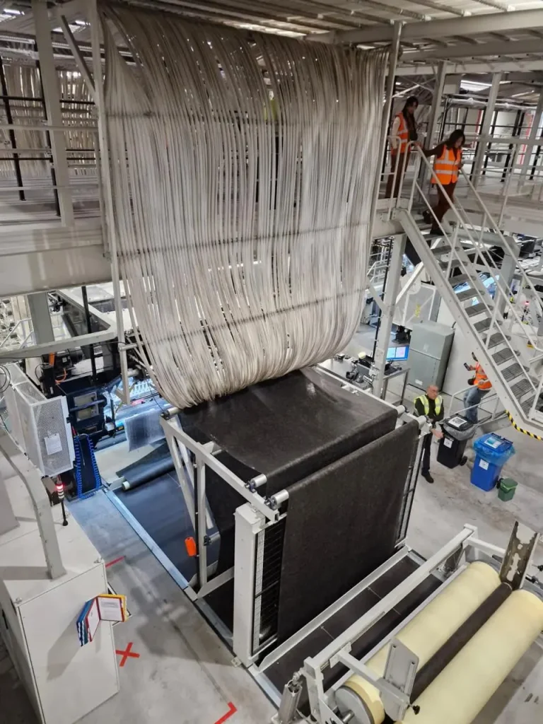 Mahmoud Zohny and Bahaa Maher leading a team during the Belgium Innovation Tour Day 2, visiting Mohawk Group EMEA and IVC Commercial to explore sustainable carpet and vinyl flooring innovations guided by Jurgen Beke, David Luyten, Evelyne Aelbrecht, Ingrid Derveaux, and Alexander Ollagnier.