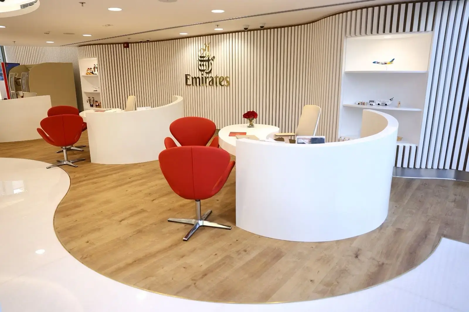 Modern retail store interior design in the UAE by Sketchure showcasing elegant layouts, custom furniture, and brand-focused spaces.