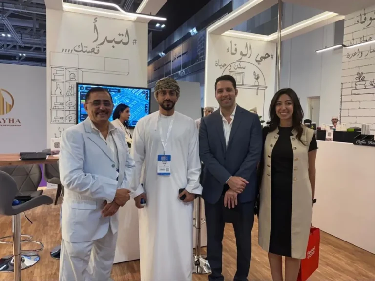 SKETCHURE team attending Oman Design & Build Week 2025 in Muscat — exploring sustainable, smart, and experiential design trends.